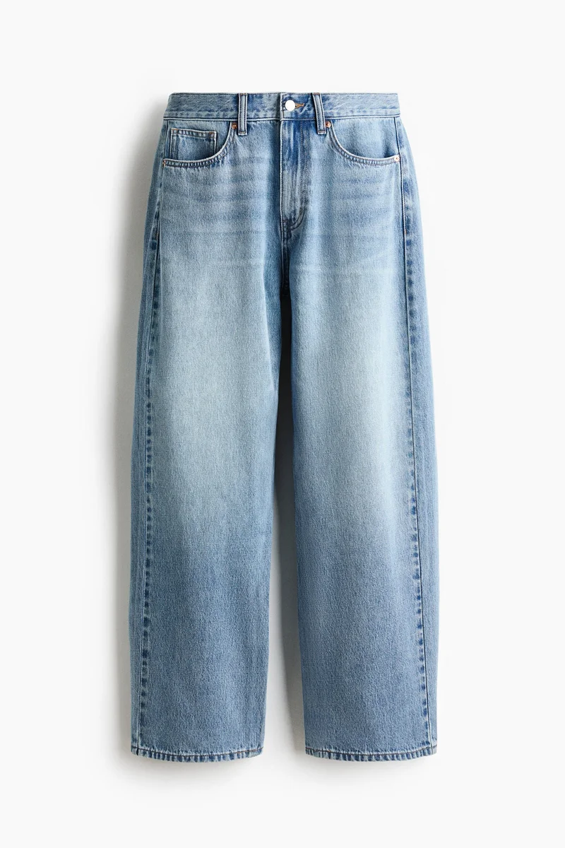 H&M Barrel Regular Waist Jeans